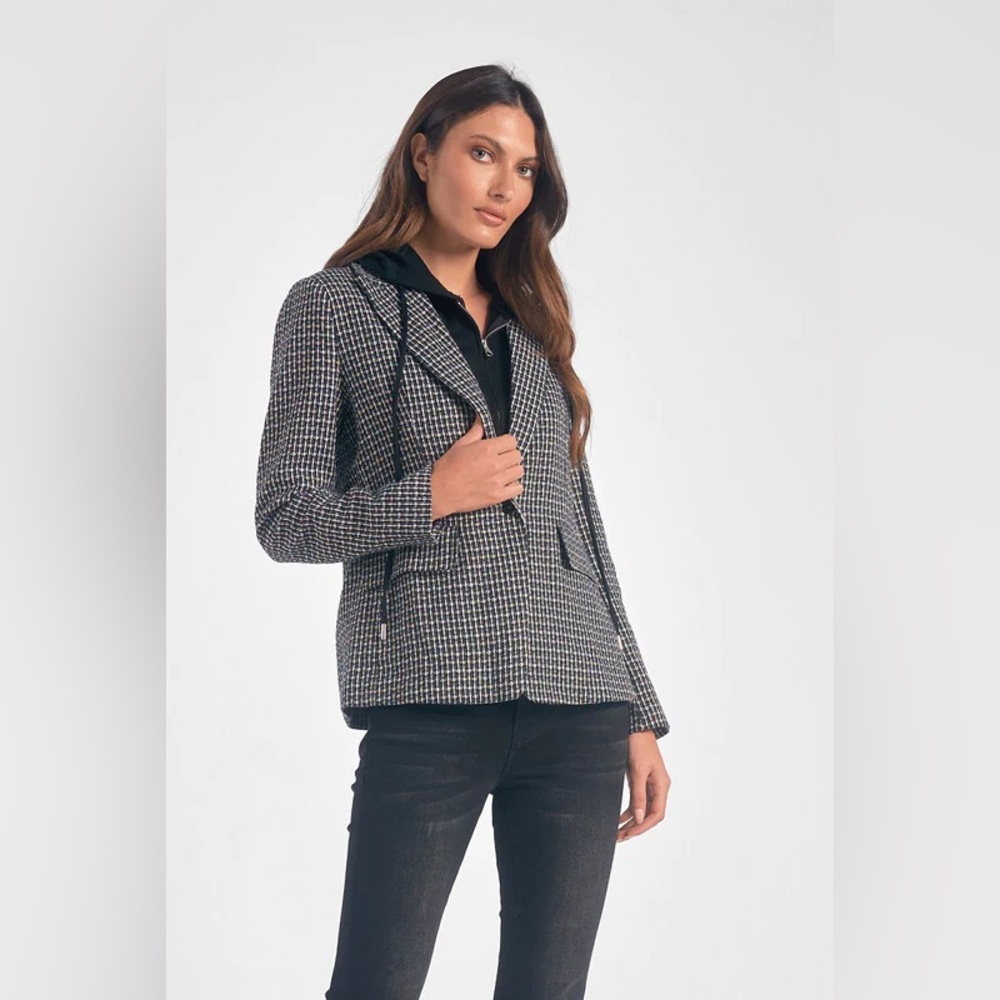Elan Harper Blazer Hoodie Size XL - NWT